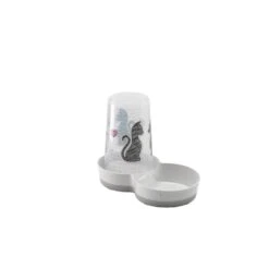 Karlie Futterspender Wasserspender Für Katzen Cats In Love Mit Vorratsfunktion -KERBL Verkaufsgeschäft 62616