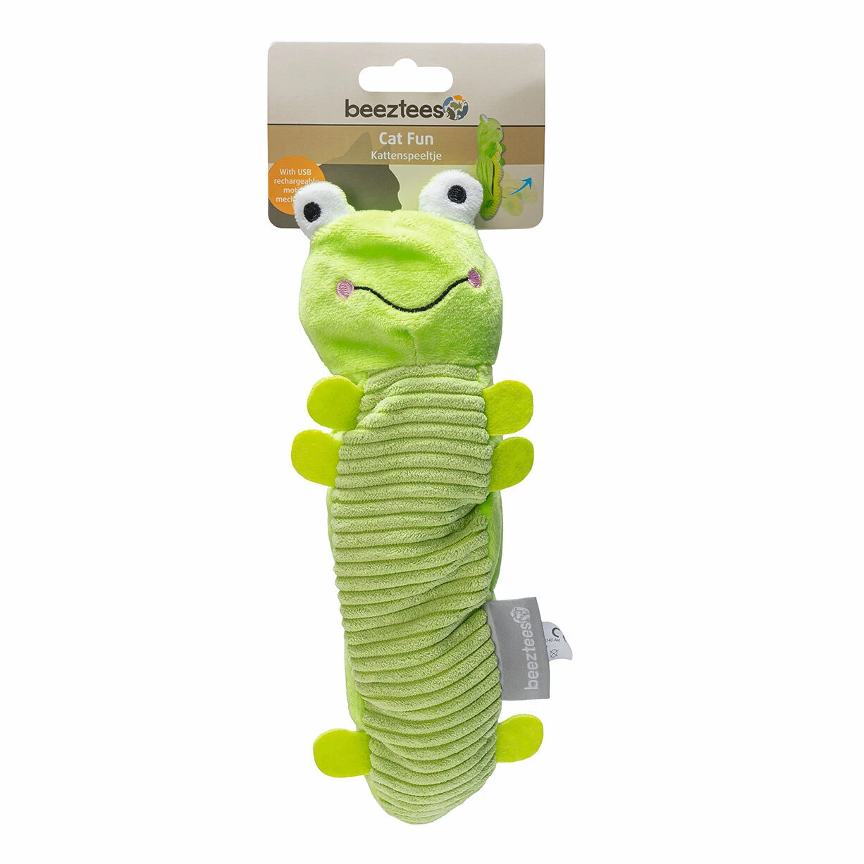 Beeztees Bewegende Raupe Katzenspielzeug 2 Beeztees Bewegende Raupe Katzenspielzeug – Bild 2