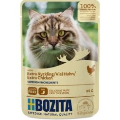 Bozita Pouch Katzenfutter Häppchen In Soße -KERBL Verkaufsgeschäft bozita pouch haeppchen in sosse mit hering 85g0