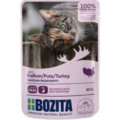 Bozita Pouch Katzenfutter Häppchen In Soße -KERBL Verkaufsgeschäft bozita pouch haeppchen in sosse mit hering 85g2