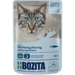 Bozita Pouch Katzenfutter Häppchen In Soße -KERBL Verkaufsgeschäft bozita pouch haeppchen in sosse mit hering 85g4