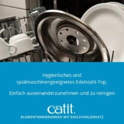 Catit Blumentrinkbrunnen Mit Edelstahl Einsatz -KERBL Verkaufsgeschäft catit blumentrinkbrunnen mit edelstahl einsatz 1662547575