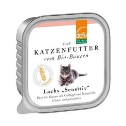 Defu Katzenfutter Lachs Sensitive Pâté
