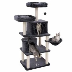 FEANDREA Katzen Kratzbaum Mit 2 Höhlen -KERBL Verkaufsgeschäft feandrea katzen kratzbaum mit 2 hoehlen 1553179778