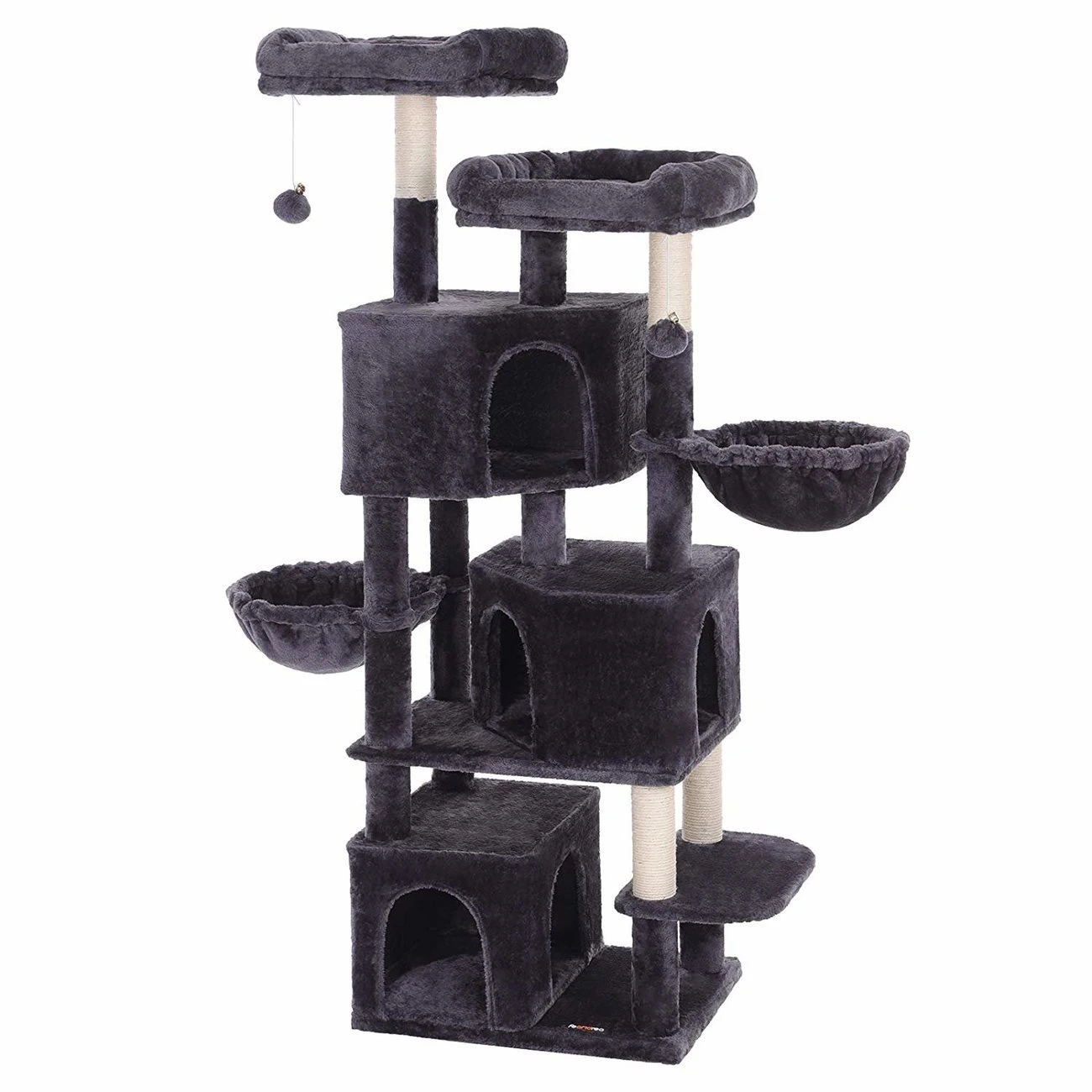 FEANDREA Kratzbaum Groß Mit 3 Katzenhöhlen 1 FEANDREA Kratzbaum Groß Mit 3 Katzenhöhlen
