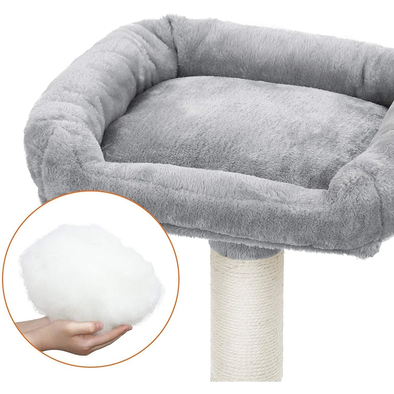 FEANDREA Kratzbaum XXL Cat Condo 6 FEANDREA Kratzbaum XXL Cat Condo – Bild 6