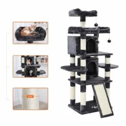 FEANDREA Kratzbaum XXL Mit 3 Aussichtsplattformen -KERBL Verkaufsgeschäft feandrea kratzbaum xxl mit 3 aussichtsplattformen 1553114805