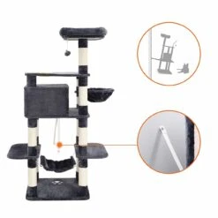 FEANDREA Stabiler Kratzbaum Mit Katzennapf 29 FEANDREA Stabiler Kratzbaum Mit Katzennapf -KERBL Verkaufsgeschäft feandrea stabiler kratzbaum mit katzennapf 1553174317