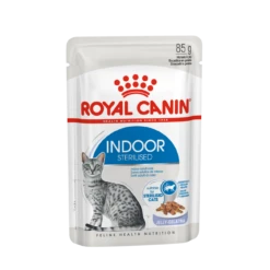 Royal Canin Indoor Sterilised Katzenfutter Adult Nass In Sauce Oder Gelee -KERBL Verkaufsgeschäft indoor sterilised katzenfutter nass in sauce oder gelee 1591608690