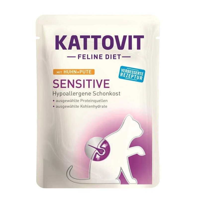 Kattovit Feline Diet Sensitive Portionsbeutel 1 Kattovit Feline Diet Sensitive Portionsbeutel