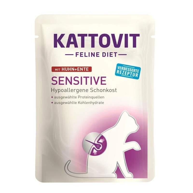 Kattovit Feline Diet Sensitive Portionsbeutel 2 Kattovit Feline Diet Sensitive Portionsbeutel – Bild 2