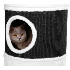 Kerbl Katzen Kratztonne Niki Weiß Anthrazit -KERBL Verkaufsgeschäft katzen kratztonne niki weiss anthrazit 1496935856