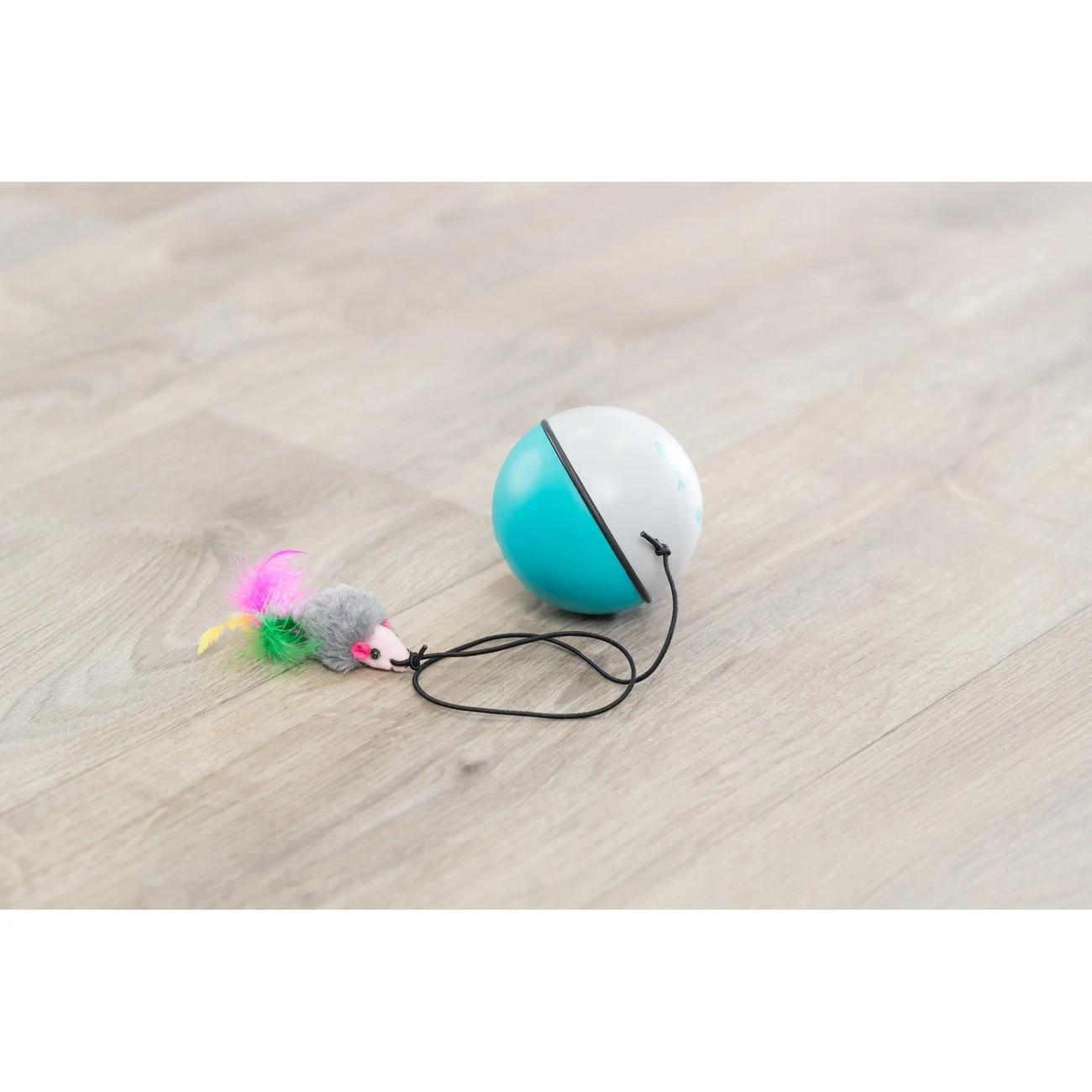 TRIXIE Katzenball Turbinio Mit Motor Und Maus 2 TRIXIE Katzenball Turbinio Mit Motor Und Maus – Bild 2