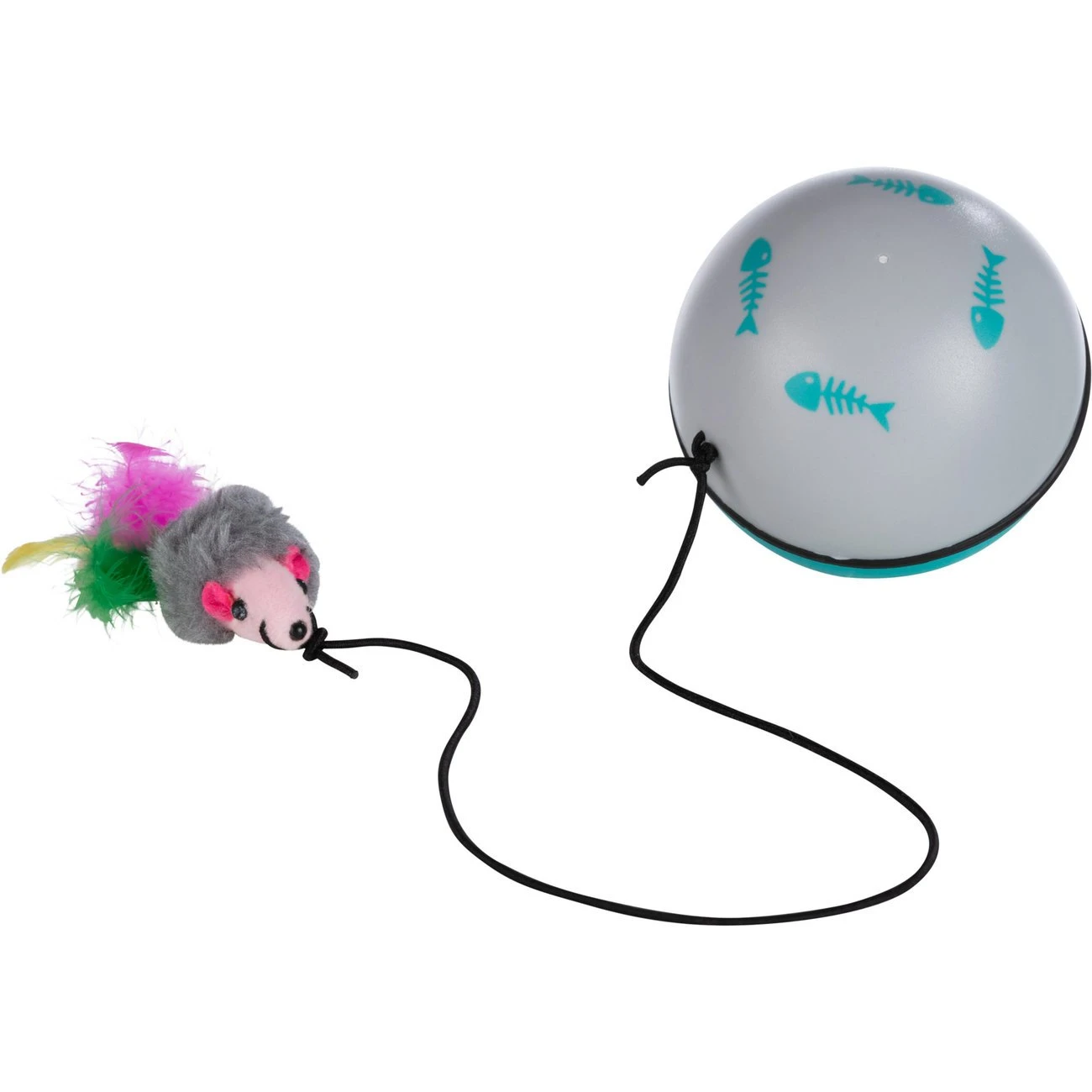 TRIXIE Katzenball Turbinio Mit Motor Und Maus 3 TRIXIE Katzenball Turbinio Mit Motor Und Maus – Bild 3