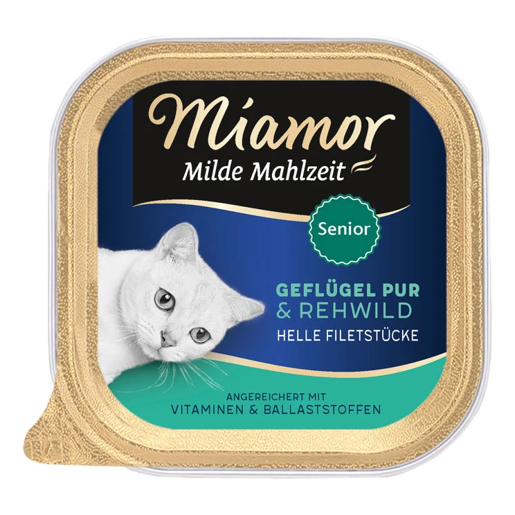 Miamor Milde Mahlzeit Senior Katzenfutter 1 Miamor Milde Mahlzeit Senior Katzenfutter