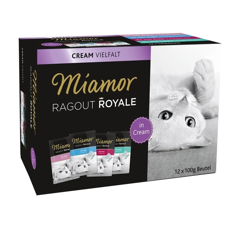 Miamor Ragout Royale Cream Vielfalt Multipack Katzenfutter 1 Miamor Ragout Royale Cream Vielfalt Multipack Katzenfutter