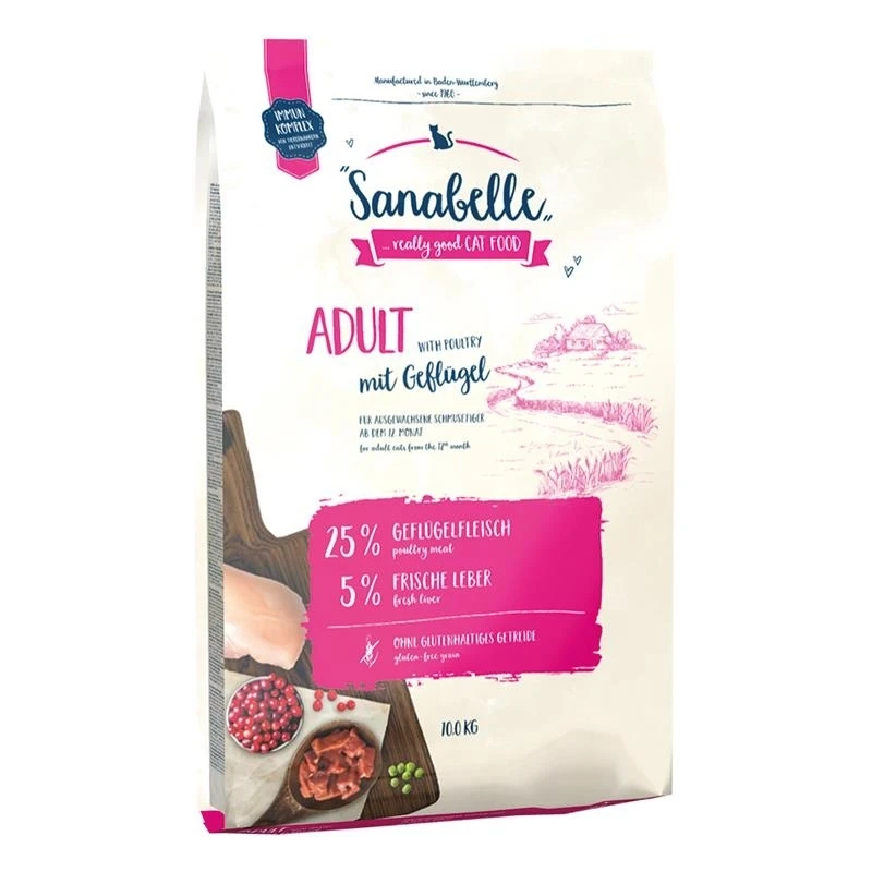 Sanabelle Adult Geflügel Katzenfutter 1 Sanabelle Adult Geflügel Katzenfutter