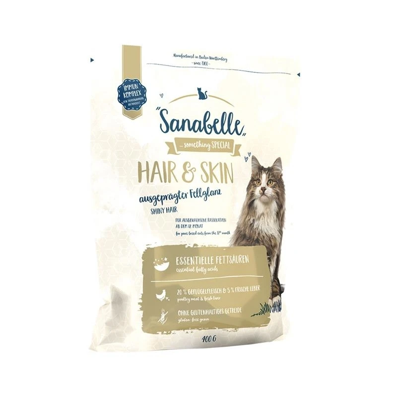 Sanabelle Hair & Skin Katzenfutter 3 Sanabelle Hair & Skin Katzenfutter – Bild 3