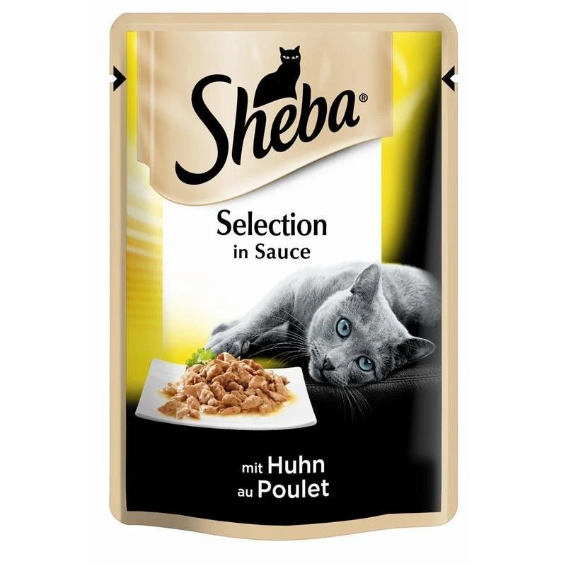 Sheba Katzenfutter Beutel Selection In Sauce 1 Sheba Katzenfutter Beutel Selection In Sauce