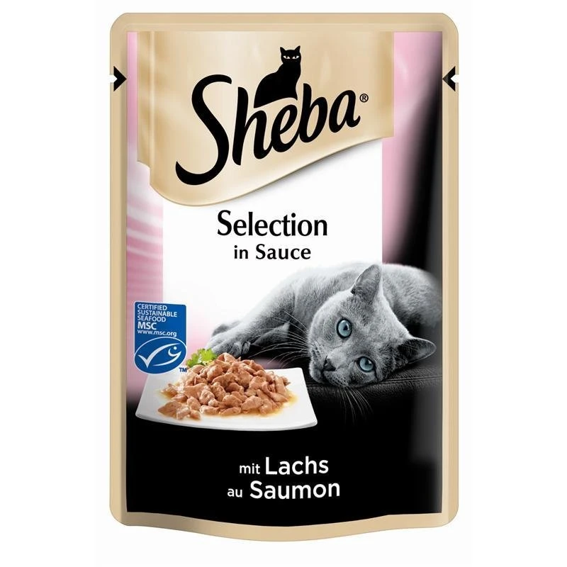 Sheba Katzenfutter Beutel Selection In Sauce 2 Sheba Katzenfutter Beutel Selection In Sauce – Bild 2