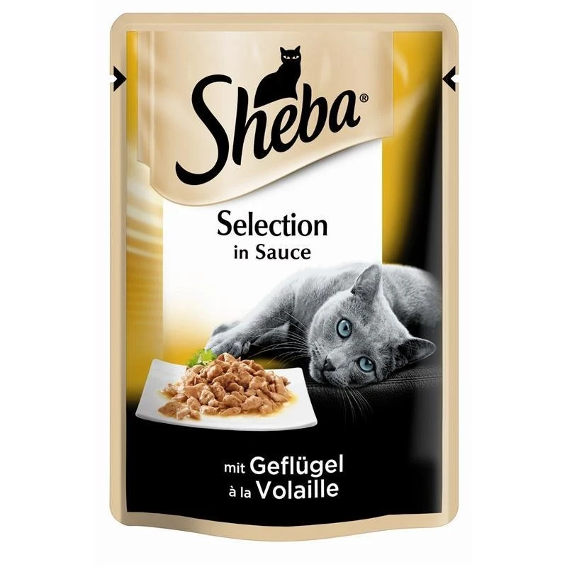Sheba Katzenfutter Beutel Selection In Sauce 3 Sheba Katzenfutter Beutel Selection In Sauce – Bild 3