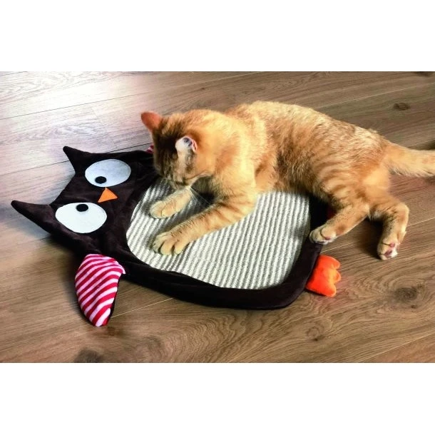 Aumüller Sisalkratzbrett Schmuse-Eule 3 Aumüller Sisalkratzbrett Schmuse-Eule – Bild 3