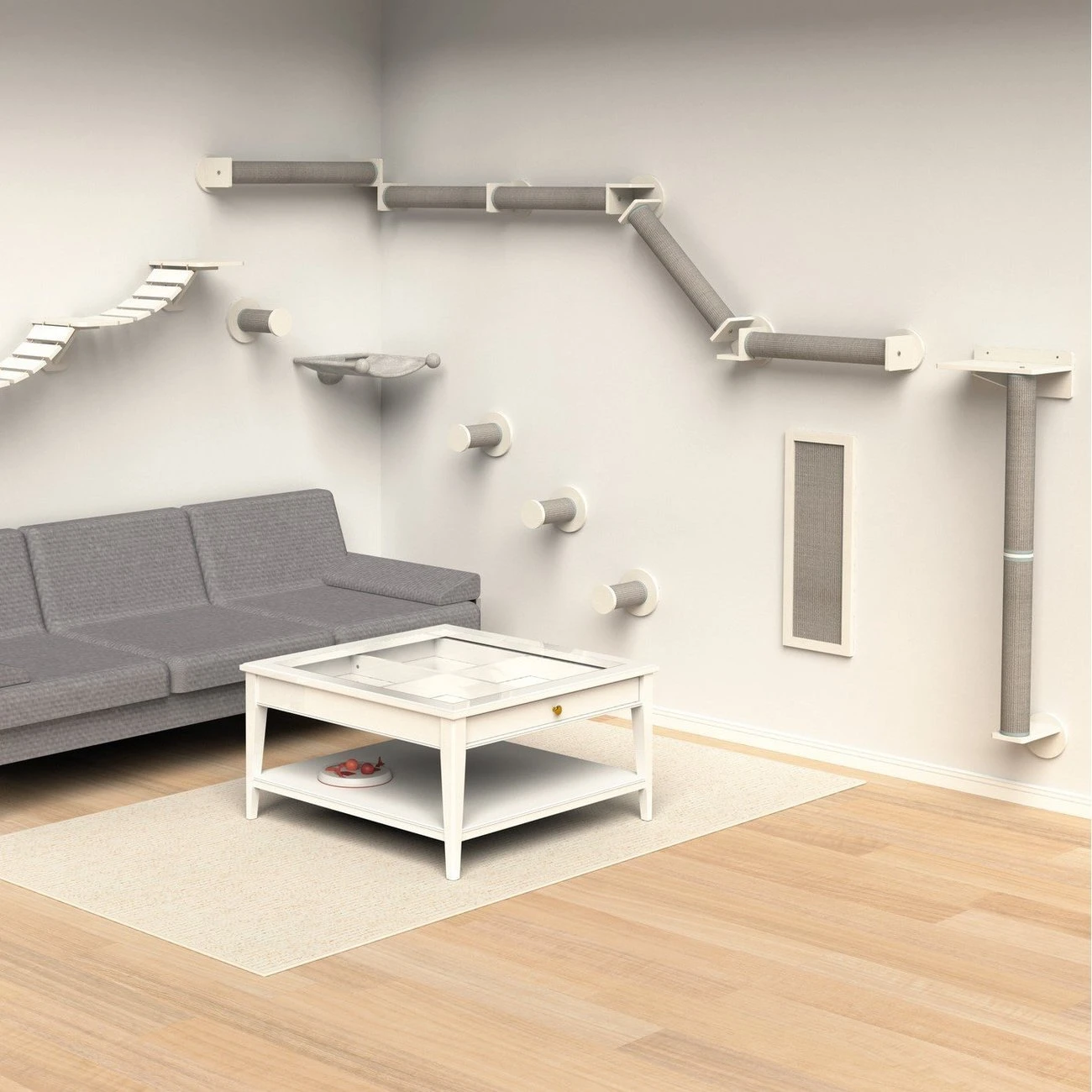 TRIXIE Katzen Liegemulde Wandmontage 3 TRIXIE Katzen Liegemulde Wandmontage – Bild 3