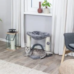 TRIXIE Kratzbaum Baza Mit Plüsch -KERBL Verkaufsgeschäft trixie kratzbaum baza mit pluesch 1663573754