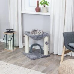 TRIXIE Kratzbaum Baza Mit Plüsch -KERBL Verkaufsgeschäft trixie kratzbaum baza mit pluesch 1663573757