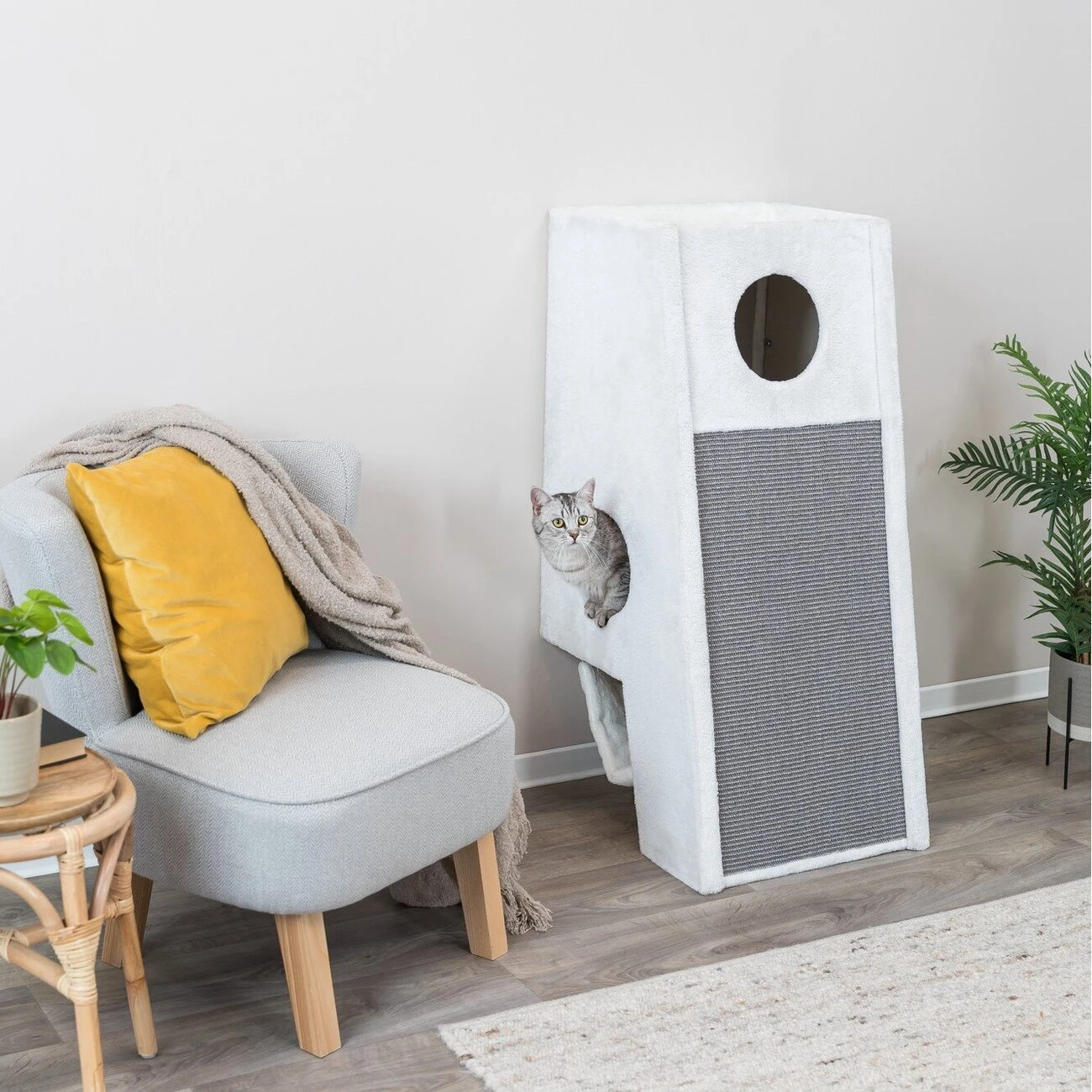 TRIXIE Kratzbaum Zur Wandmontage 3 TRIXIE Kratzbaum Zur Wandmontage – Bild 3