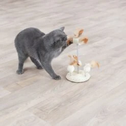 TRIXIE Sisalständer Mit Naturspielzeug Auf Federn -KERBL Verkaufsgeschäft trixie sisalstaender mit naturspielzeug auf federn 1635154221