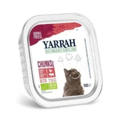 Yarrah Bio-Katzenfutter Bröckchen